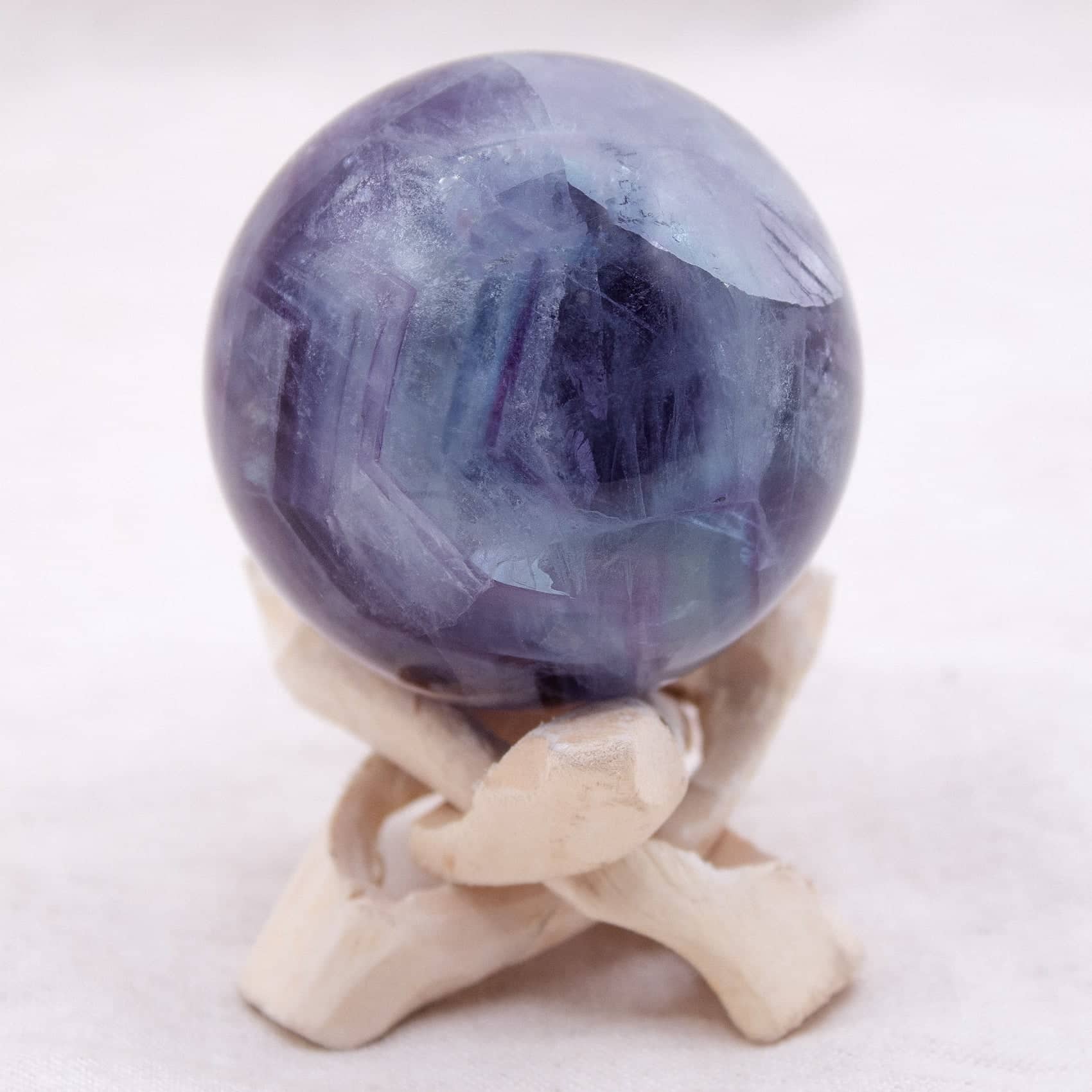 Rainbow Fluorite Sphere - 1 of  a Kind