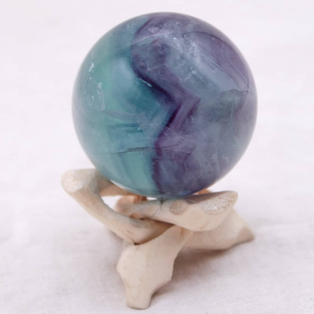 Rainbow Fluorite Sphere - 1 of  a Kind