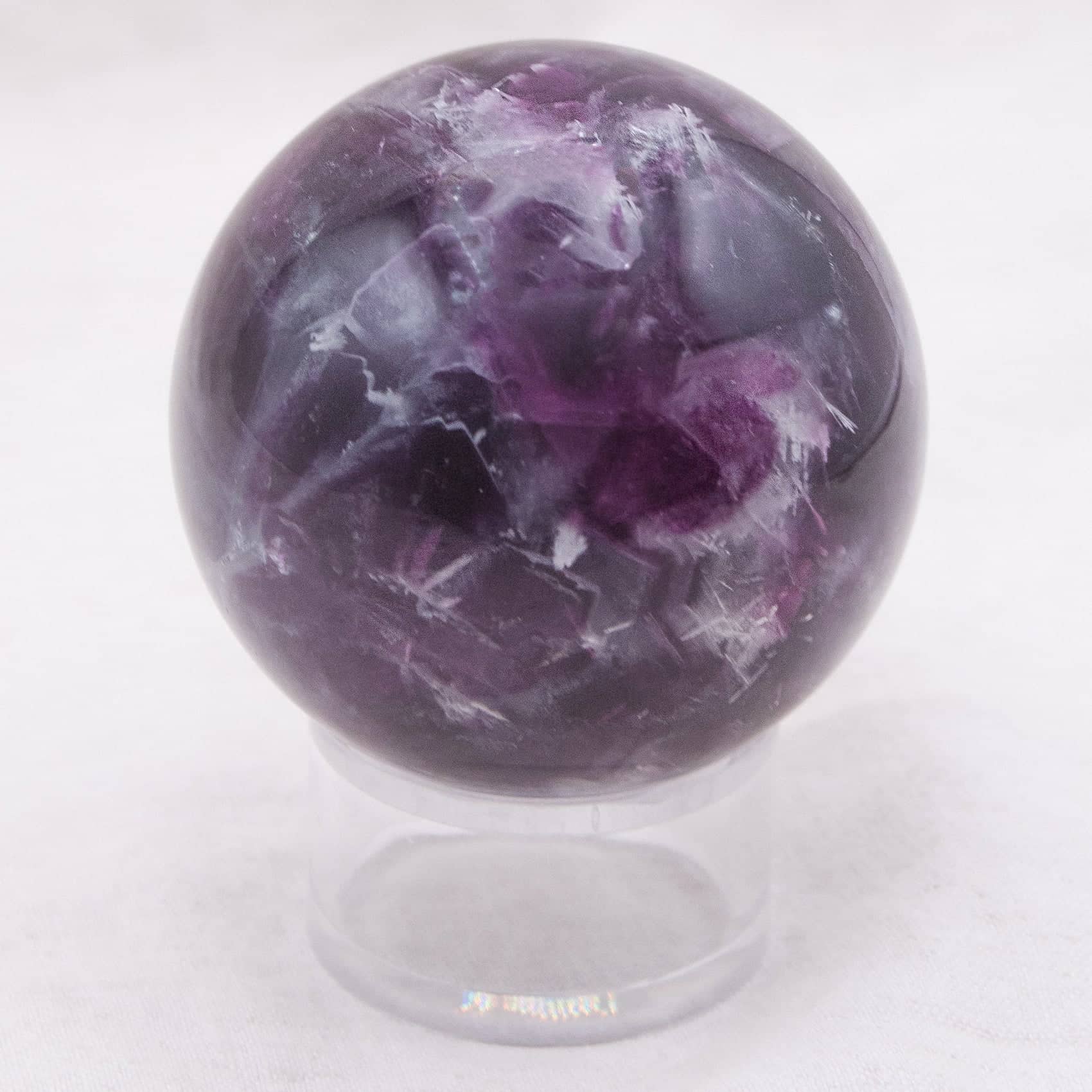 Rainbow Fluorite Sphere - 1 of  a Kind