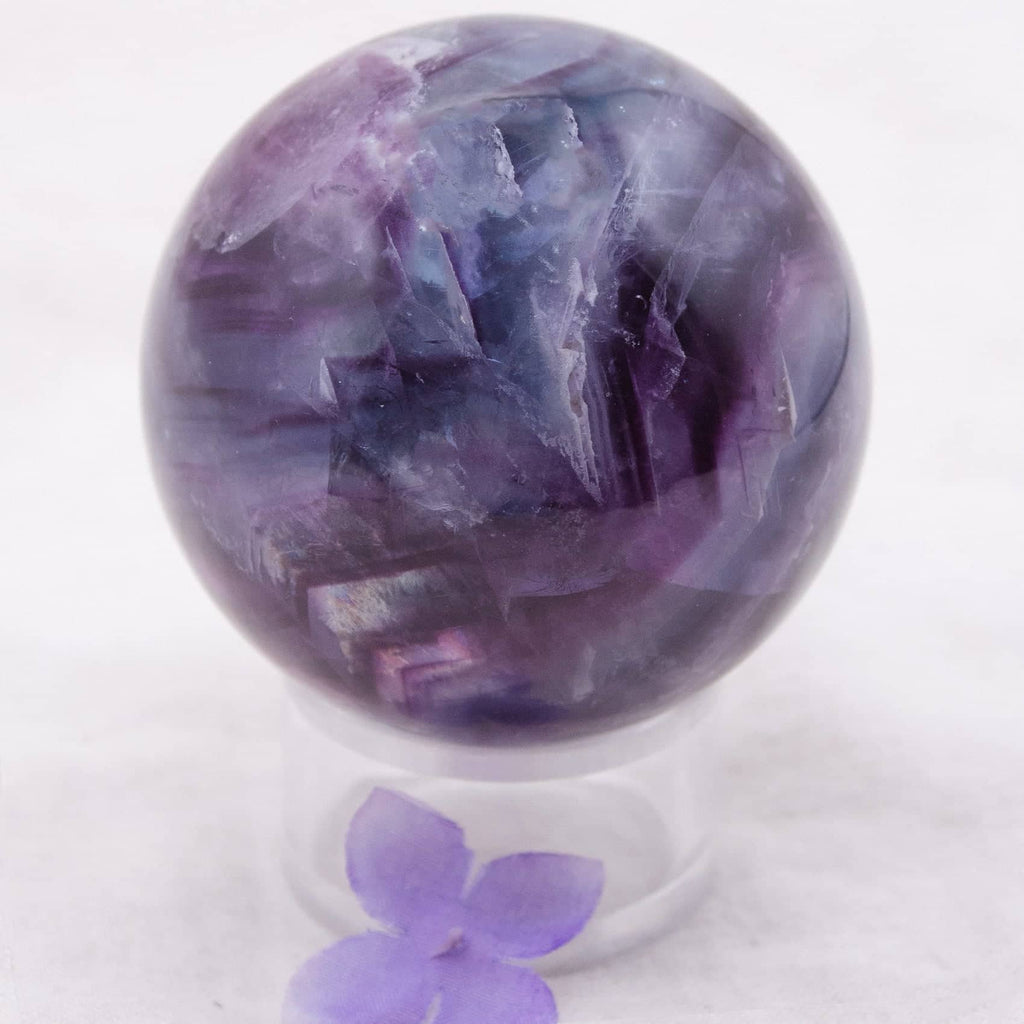 Rainbow Fluorite Sphere - 1 of  a Kind