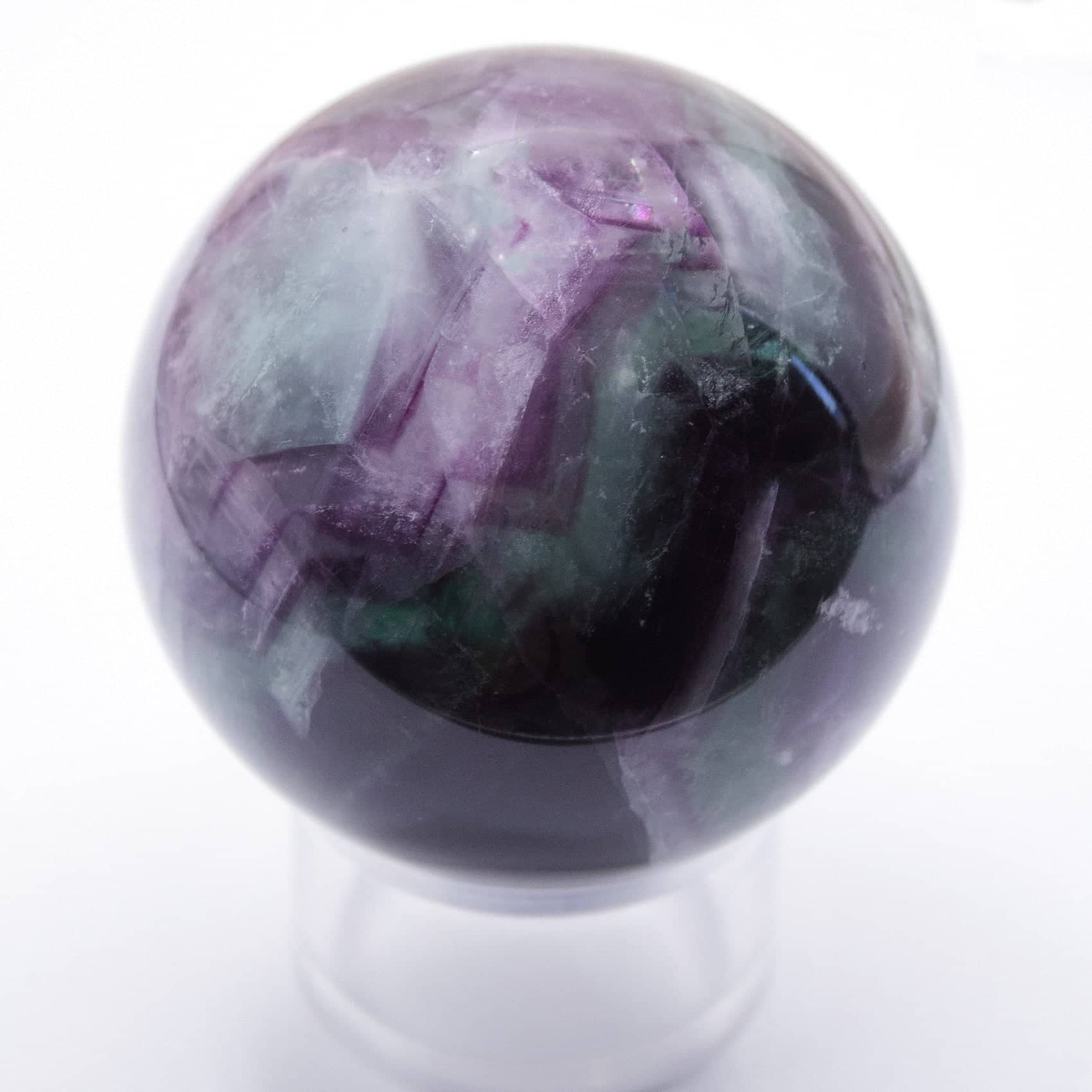 Rainbow Fluorite Sphere - 1 of  a Kind