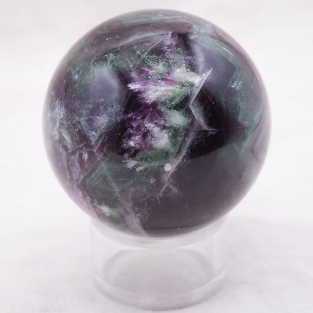 Rainbow Fluorite Sphere - 1 of  a Kind
