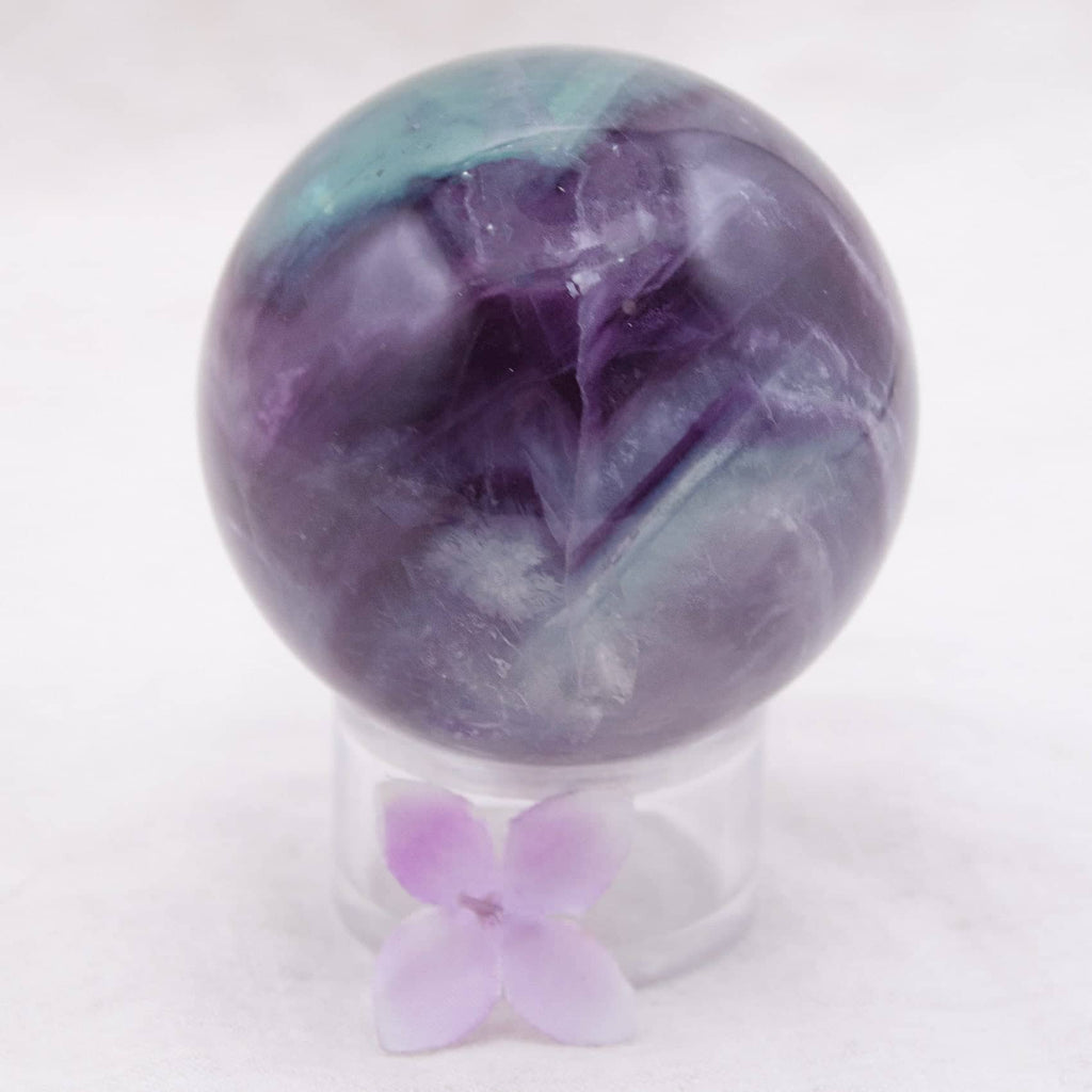 Rainbow Fluorite Sphere - 1 of  a Kind