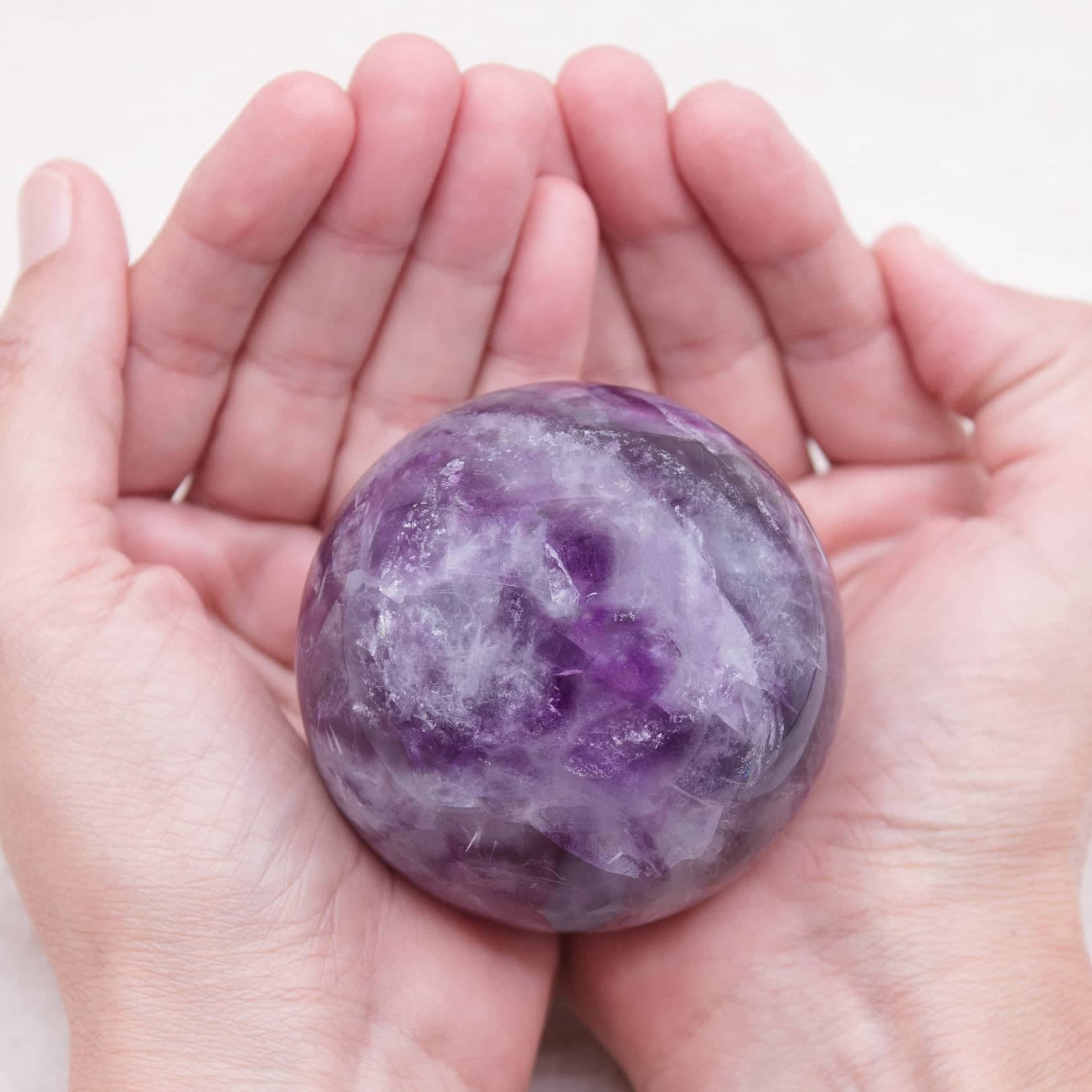 Rainbow Fluorite Sphere - 1 of  a Kind