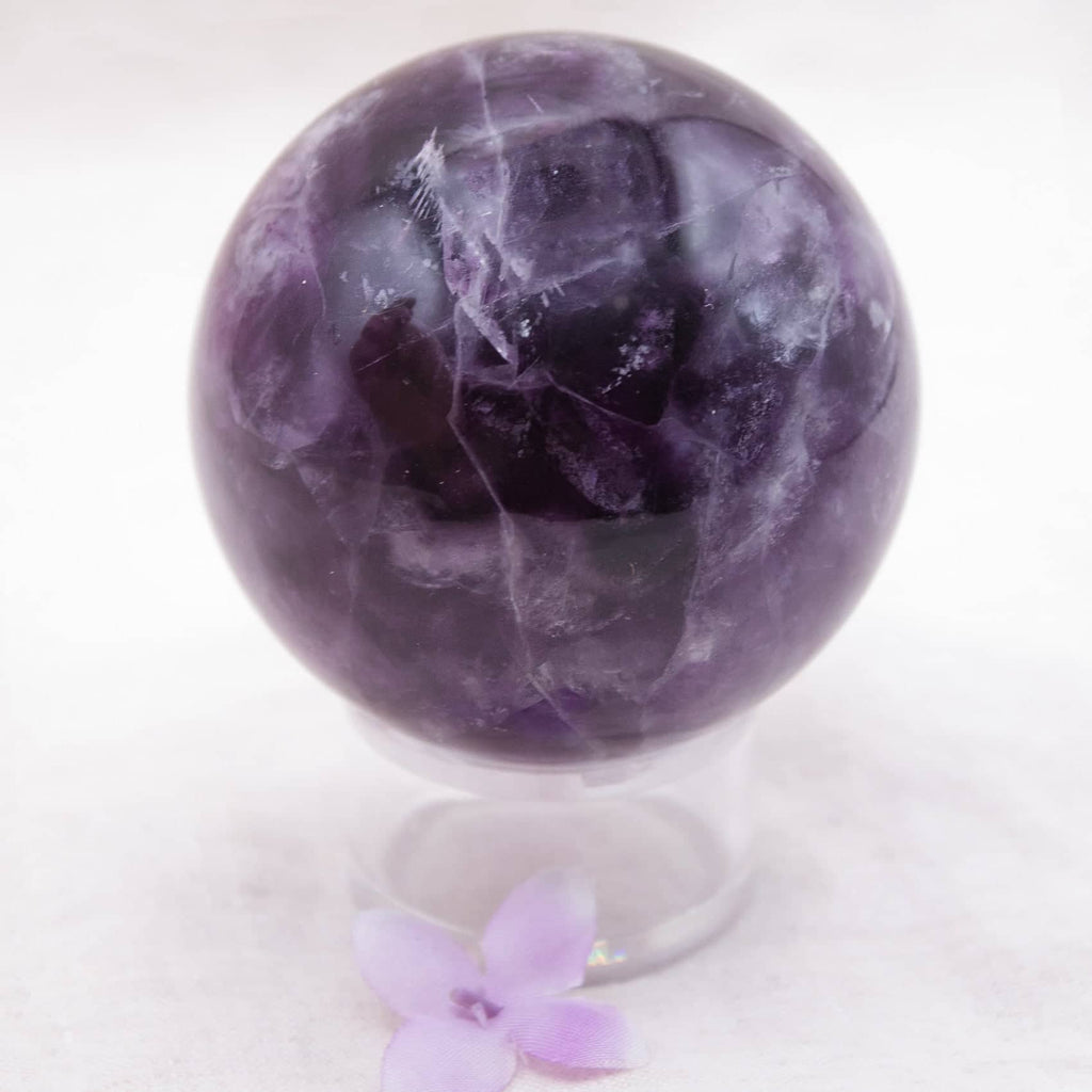 Rainbow Fluorite Sphere - 1 of  a Kind