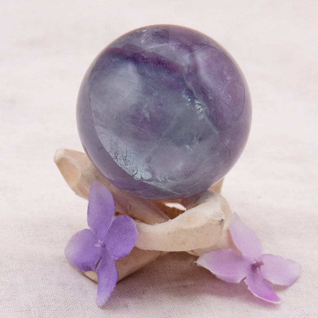 Rainbow Fluorite Sphere - 1 of  a Kind