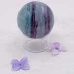 Rainbow Fluorite Sphere - 1 of  a Kind