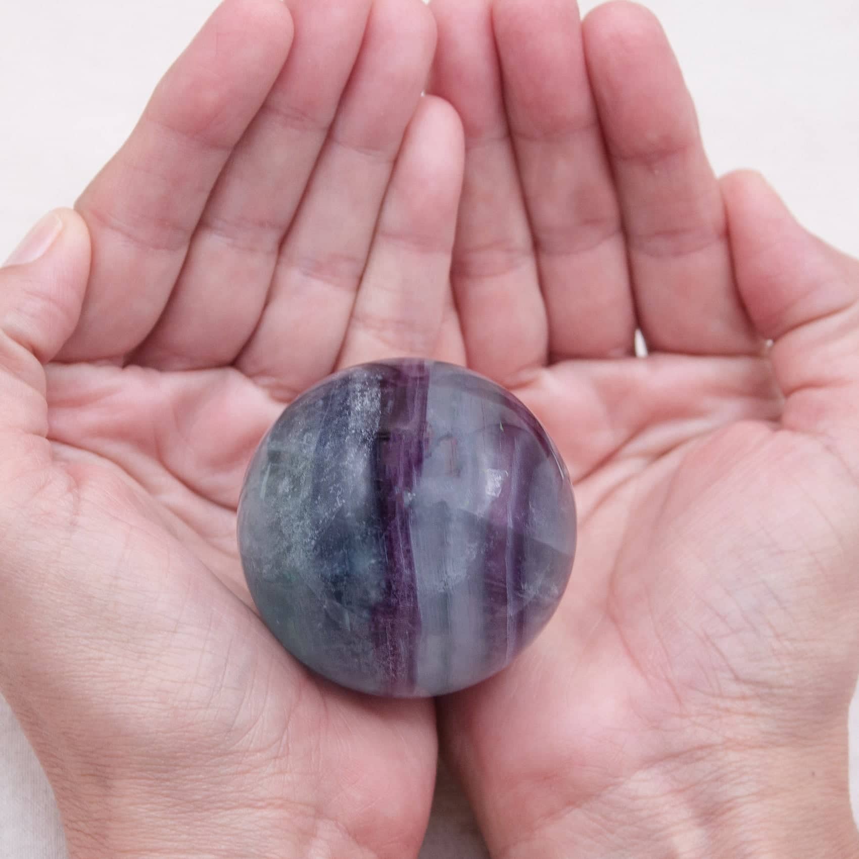 Rainbow Fluorite Sphere - 1 of  a Kind