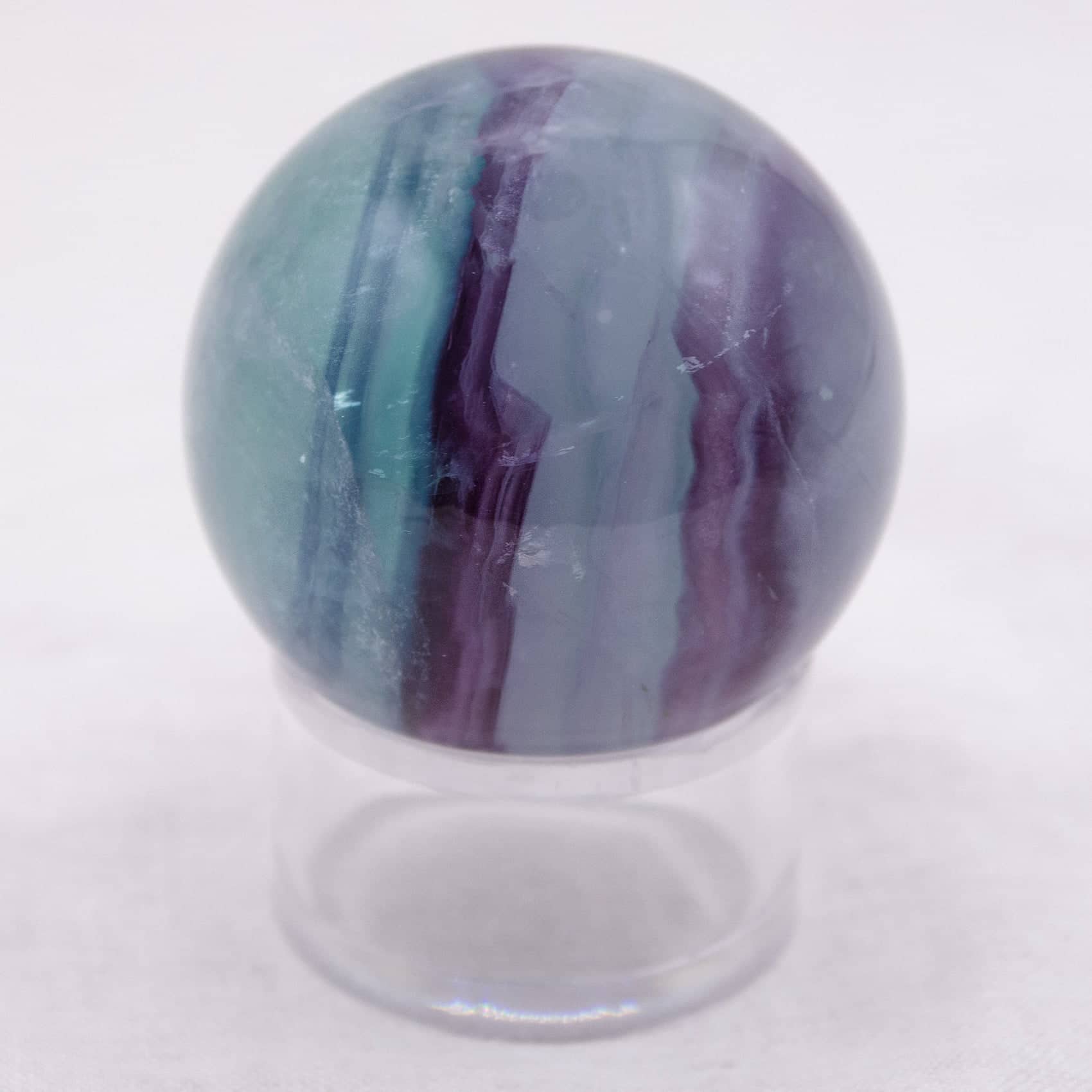 Rainbow Fluorite Sphere - 1 of  a Kind