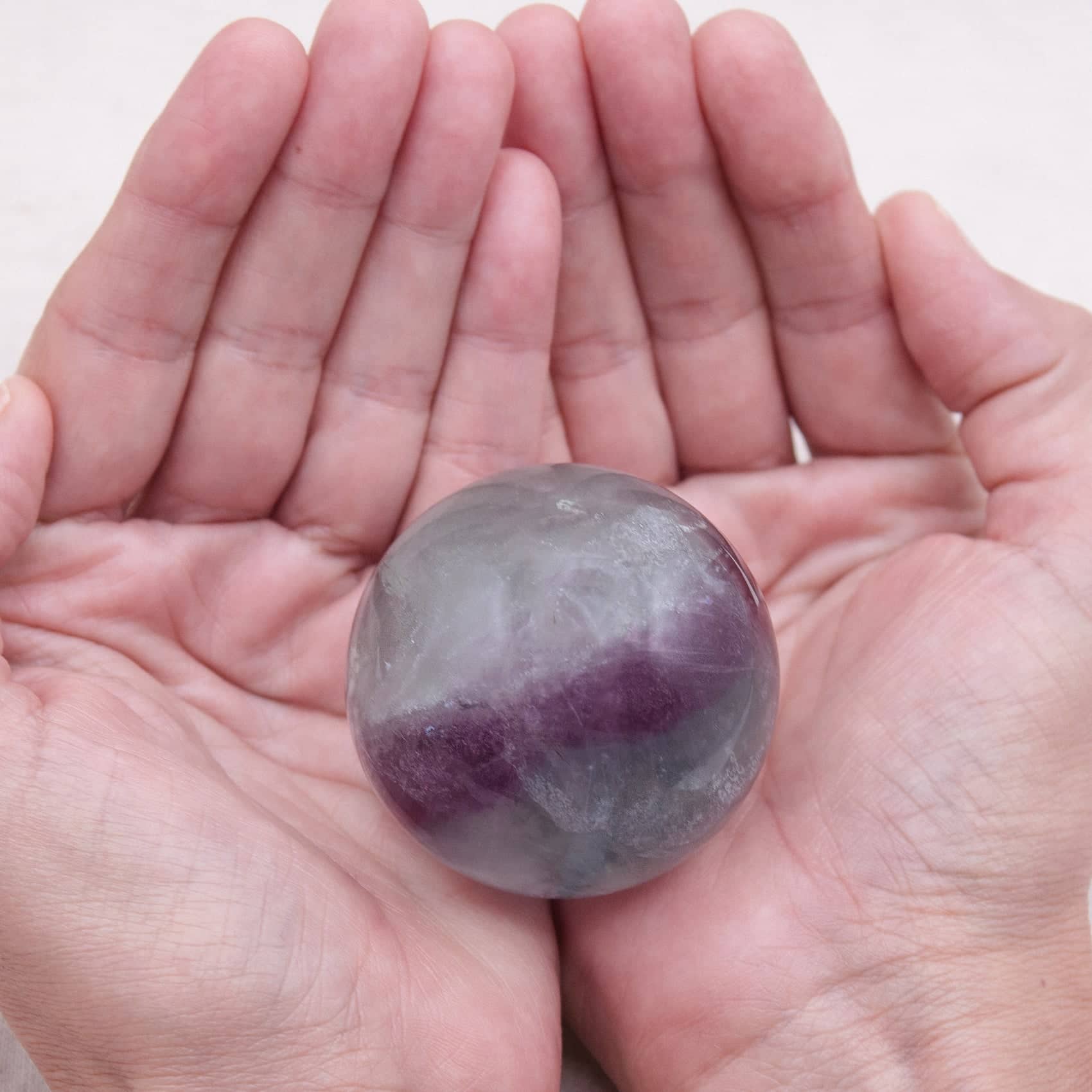 Rainbow Fluorite Sphere - 1 of  a Kind