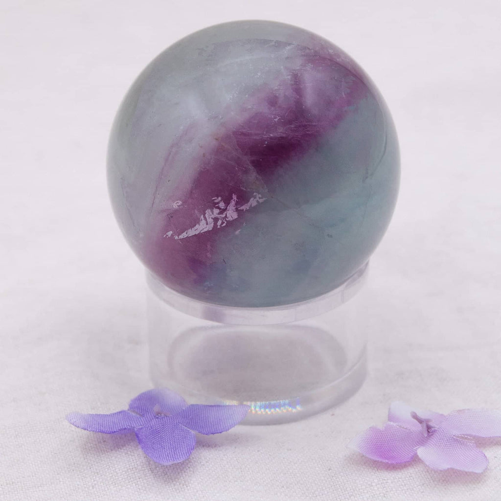 Rainbow Fluorite Sphere - 1 of  a Kind