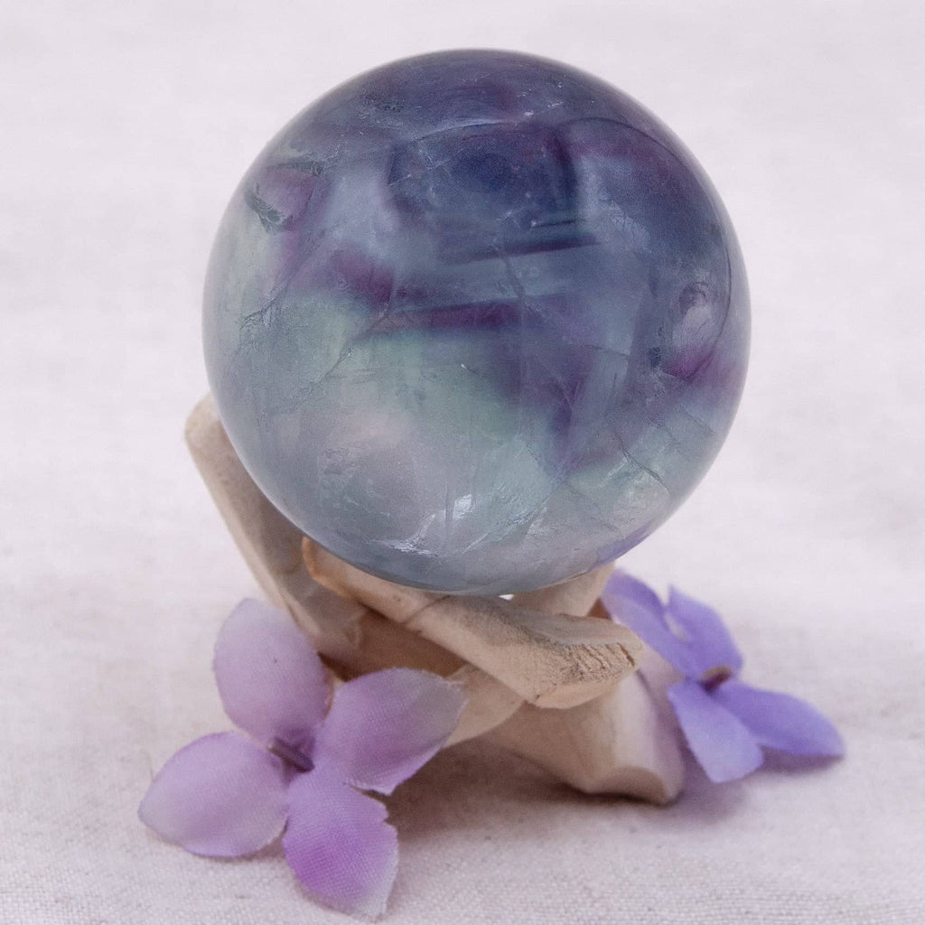 Rainbow Fluorite Sphere - 1 of  a Kind
