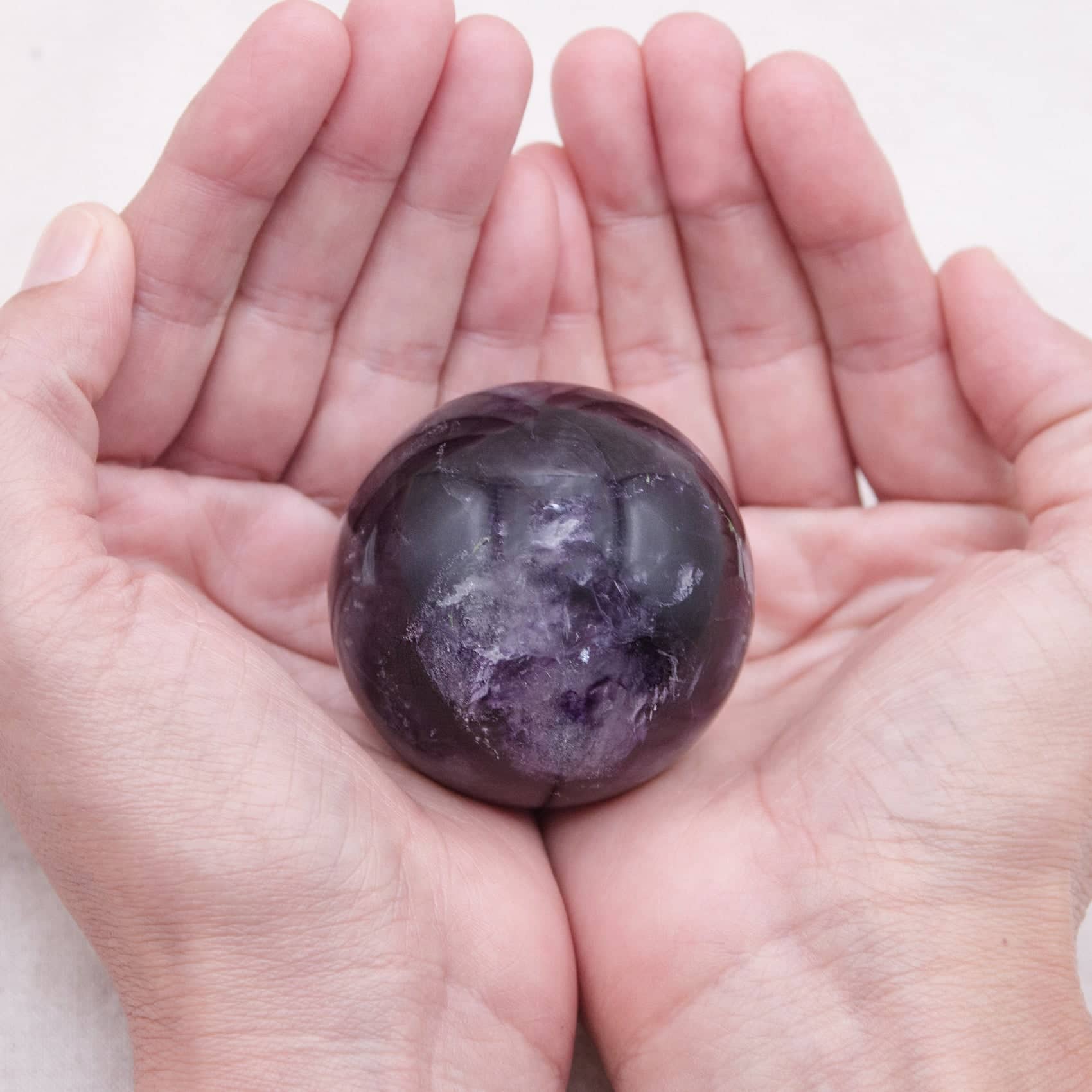 Rainbow Fluorite Sphere - 1 of  a Kind