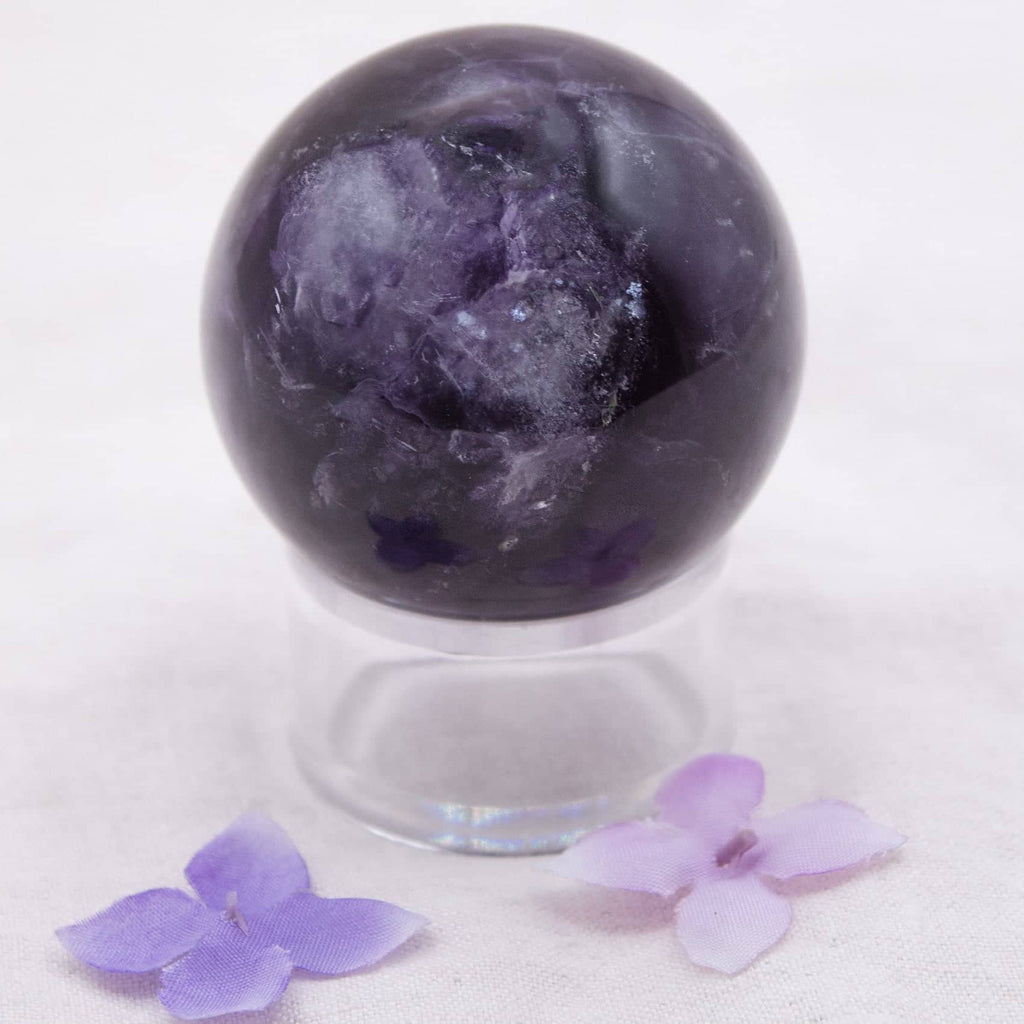 Rainbow Fluorite Sphere - 1 of  a Kind