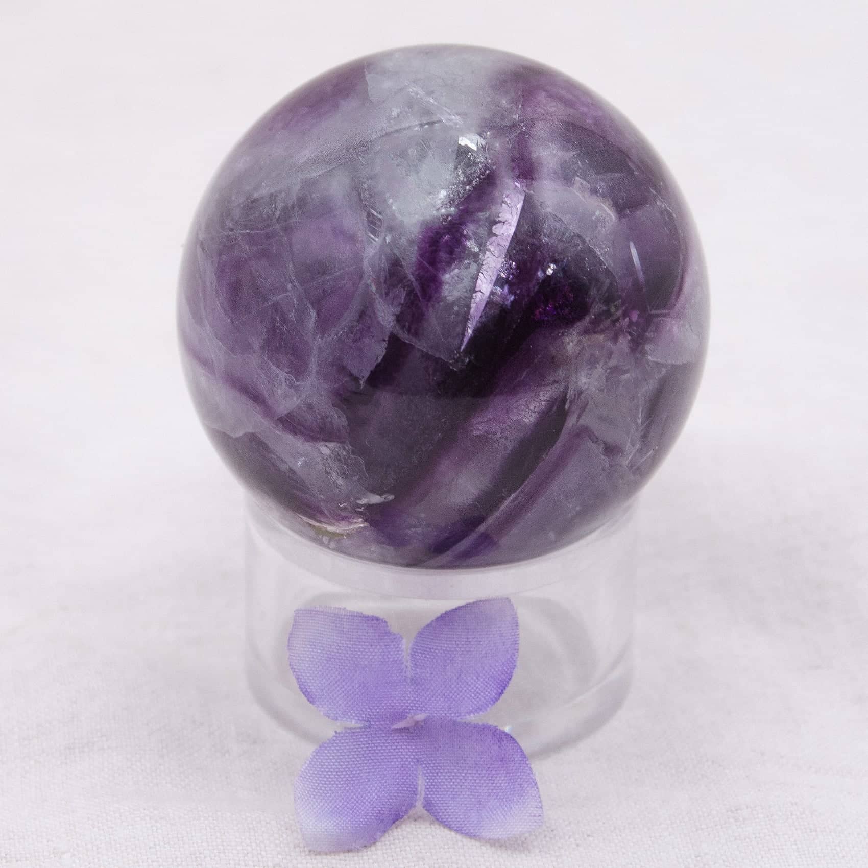 Rainbow Fluorite Sphere - 1 of  a Kind