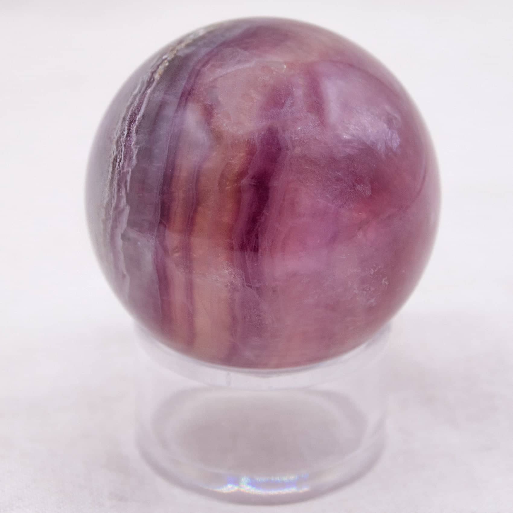 Rainbow Fluorite Sphere - 1 of  a Kind