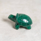 Genuine Malachite Turtles- Hand Carved - 1 of a Kind
