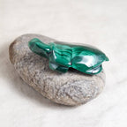 Genuine Malachite Turtles- Hand Carved - 1 of a Kind