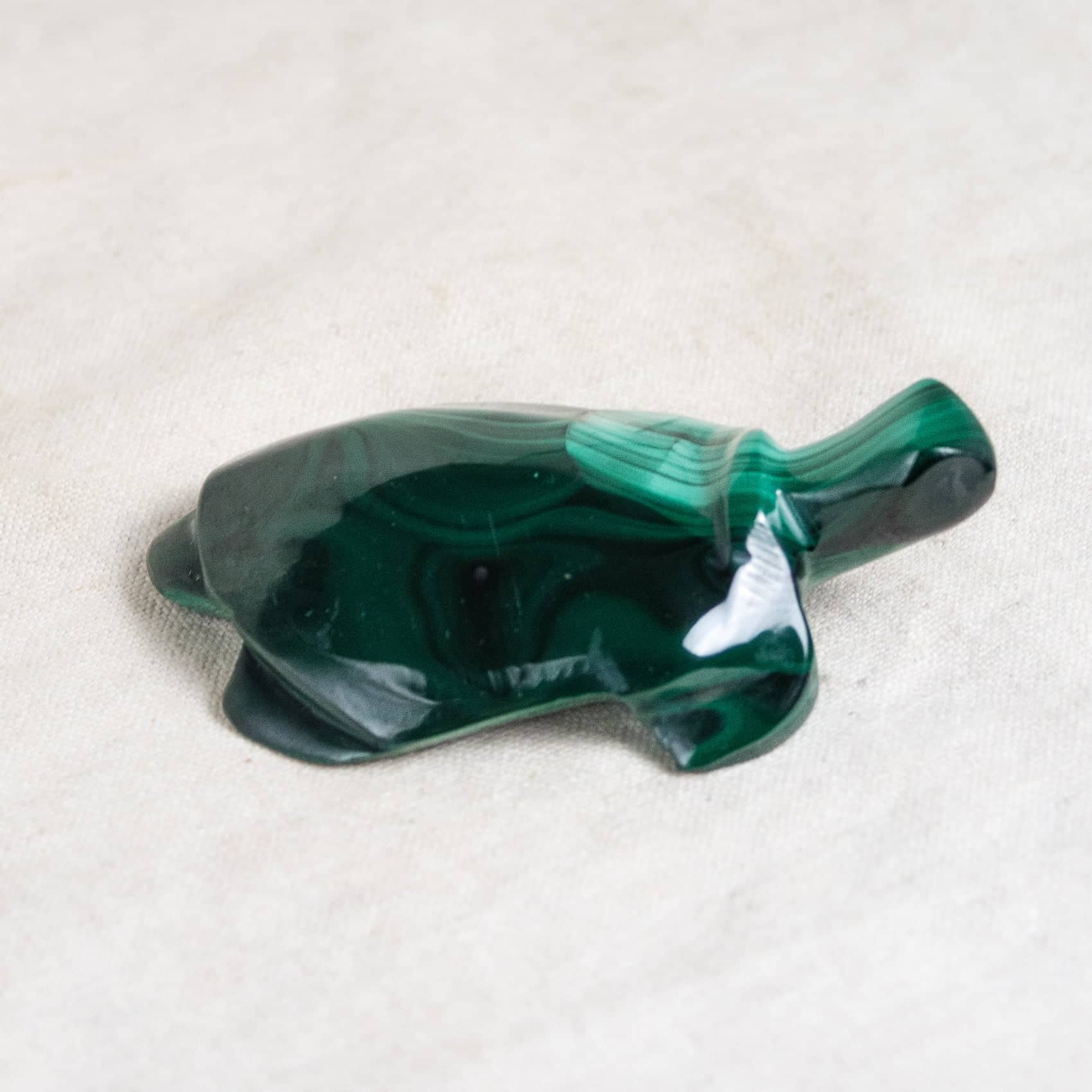 Genuine Malachite Turtles- Hand Carved - 1 of a Kind