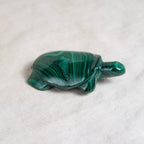 Genuine Malachite Turtles- Hand Carved - 1 of a Kind