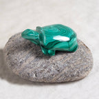 Genuine Malachite Turtles- Hand Carved - 1 of a Kind