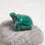 Genuine Malachite Turtles- Hand Carved - 1 of a Kind