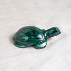 Genuine Malachite Turtles- Hand Carved - 1 of a Kind
