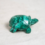Genuine Malachite Turtles- Hand Carved - 1 of a Kind