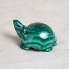 Genuine Malachite Turtles- Hand Carved - 1 of a Kind