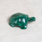 Genuine Malachite Turtles- Hand Carved - 1 of a Kind