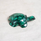 Genuine Malachite Turtles- Hand Carved - 1 of a Kind