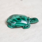 Genuine Malachite Turtles- Hand Carved - 1 of a Kind