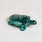 Genuine Malachite Turtles- Hand Carved - 1 of a Kind