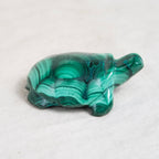 Genuine Malachite Turtles- Hand Carved - 1 of a Kind