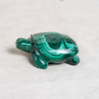 Genuine Malachite Turtles- Hand Carved - 1 of a Kind