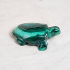 Genuine Malachite Turtles- Hand Carved - 1 of a Kind