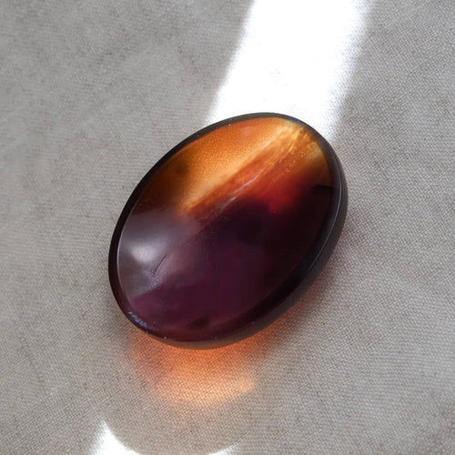 Amber Worry Stone