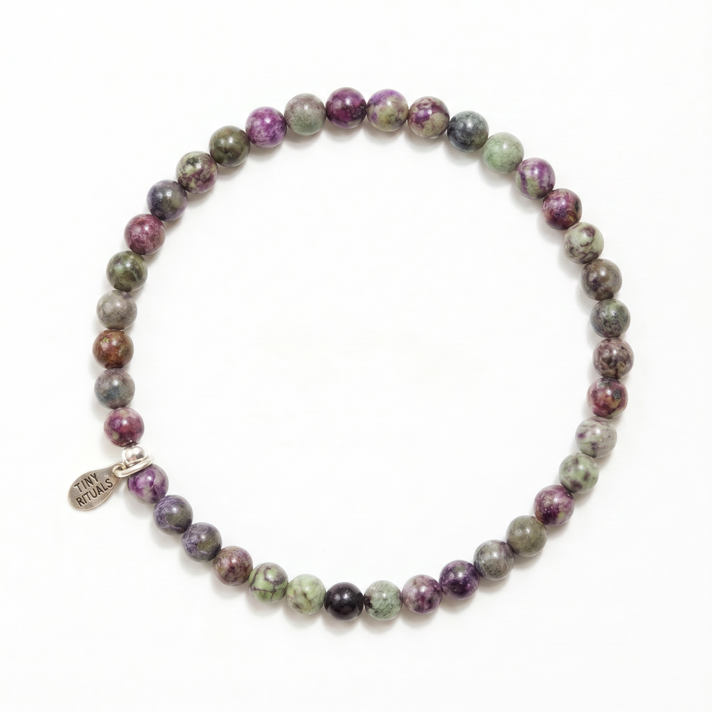 Sugilite (Atlantisite Stichtite) Energy Bracelet