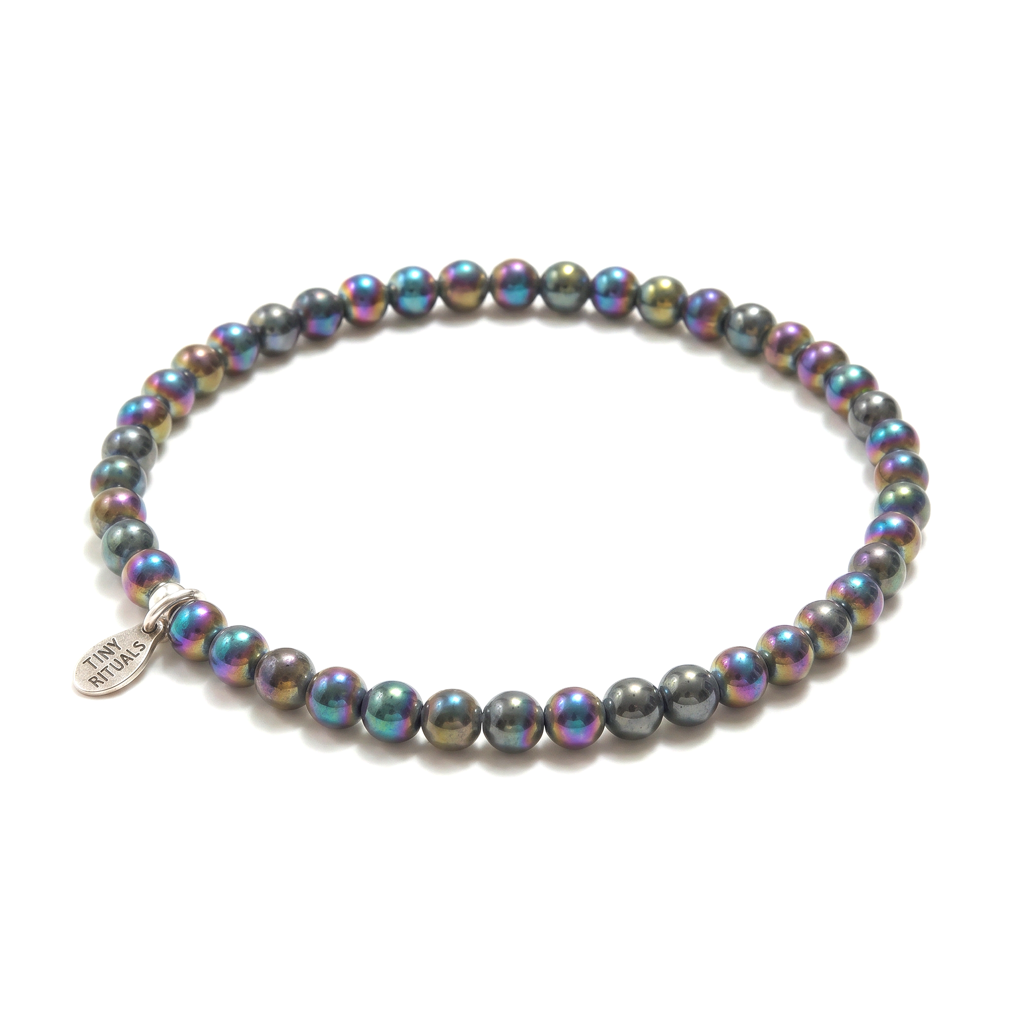 Rainbow Hematite Energy Bracelet