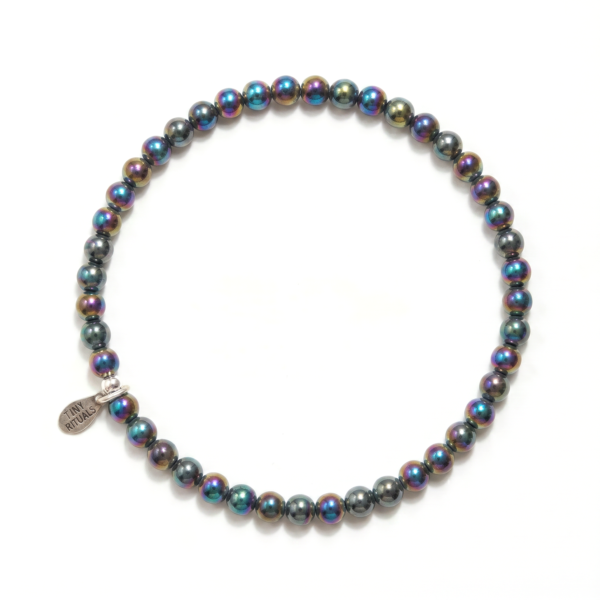 Rainbow Hematite Energy Bracelet