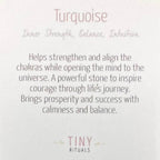 Real Turquoise Raw Crystal Necklace