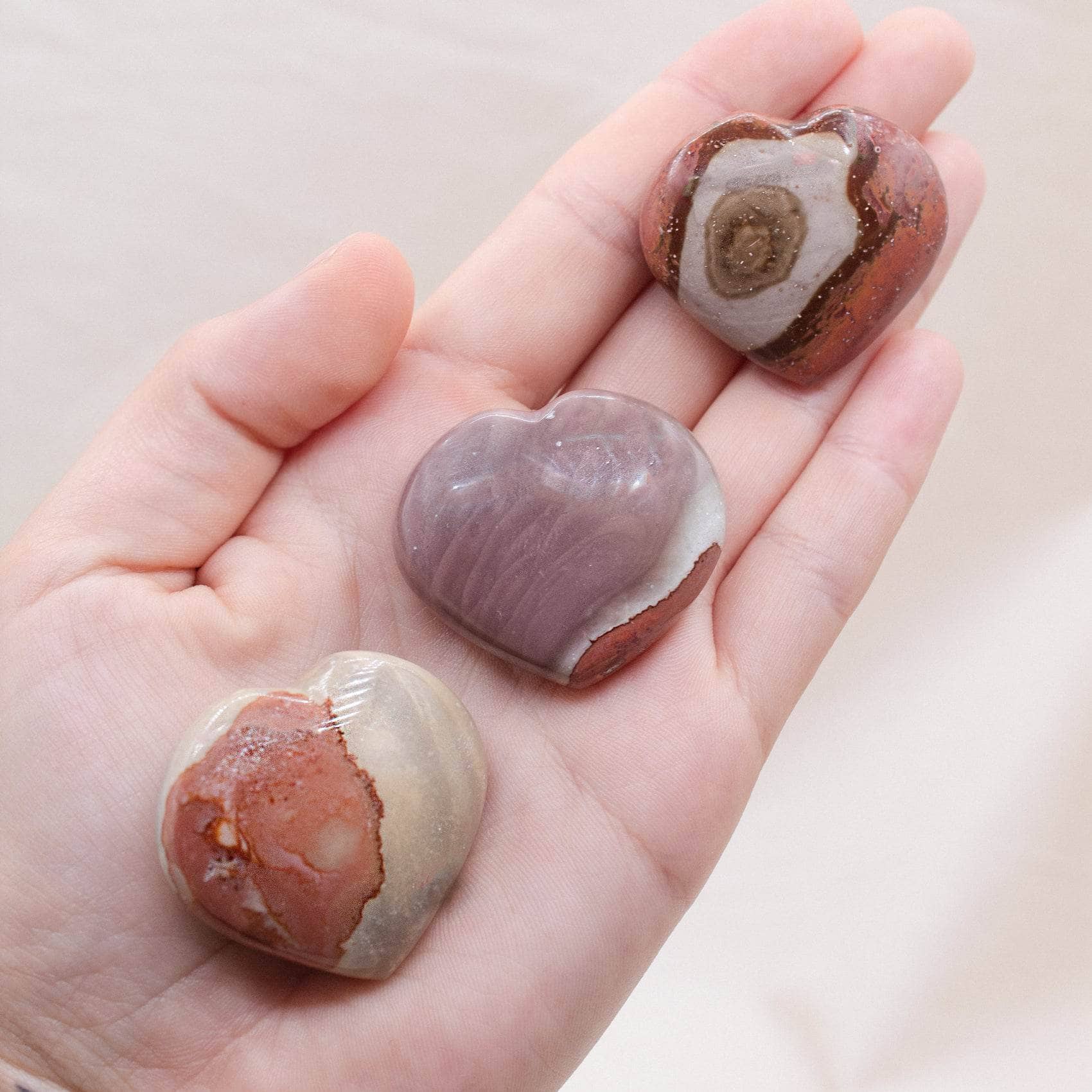 Polychrome Jasper Heart